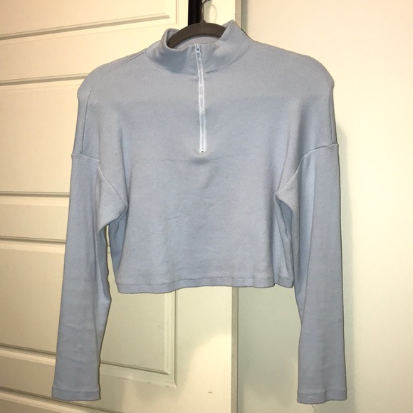 Garage chopped half zip up sweater - Picture 1 of 1